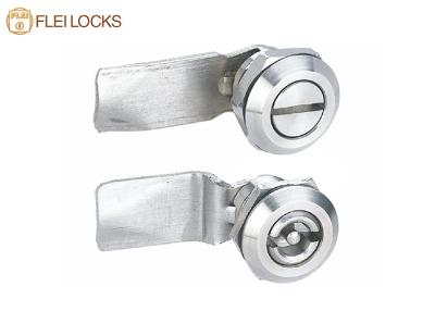 China Surface Polished Stainless Steel Cam Lock 90 Degree Rotating With Polished Surface for sale