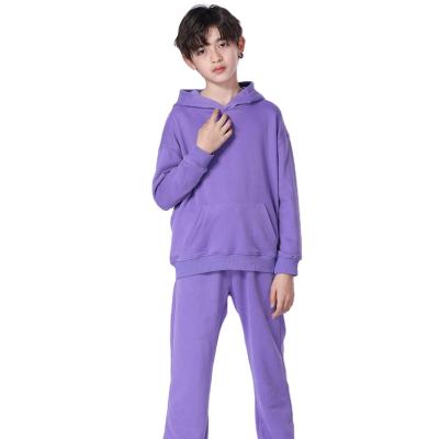 China Boys Casual Factory Made Sweatsuits Set With Hoodie Kids Hoodie Set Custom Kids Hoodie Sets for sale