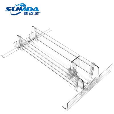 China Supermarkt Shelf Multi StylesAdjustable Customization Shelves Lifter System Shelf Lifter Supermarket Retails Shelf Divider Factory Wholesale for sale