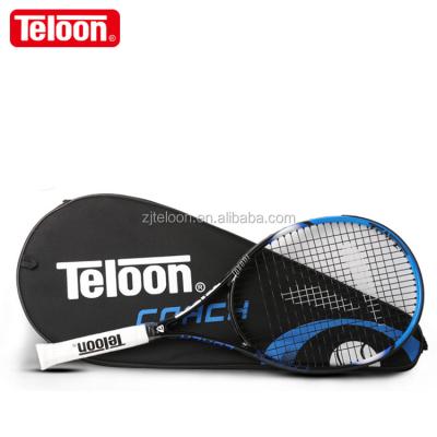 China Beginner Training & practice tennis racket OEM brand Teloon carbon composite cocah for practice for sale