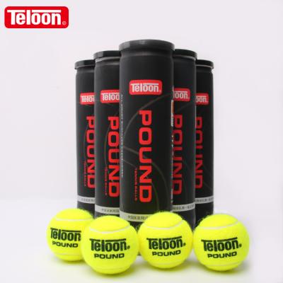 China Tournament / Competition High Quality Brand Teloon OEM Pressured Tennis Ball For ITF Approved for sale