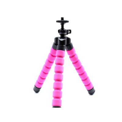 China Flexible. Min. Pocket Cell Phone Holder Octopus Mini Tripod Selfie Remote Phone Holder for sale