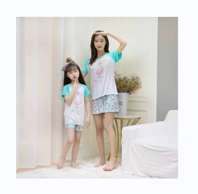 China Breathable Hot Selling Various And Customizable High Quality Various And Customizable Clean Casual Home Wear Short Face Two Piece Pajamas Set for sale