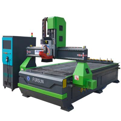 China Discounted price in wood! ! Jinan 1530 ATC 4 Axis CNC Router CNC Router Wood Engraving Machine For Mold Door Cabinet Cylinder for sale