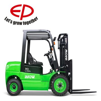 China IMOW Hotels 2.5 Ton 3 Ton Electric Forklift 3.5 Ton Counterbalance Forklift Price CE Certification New for sale