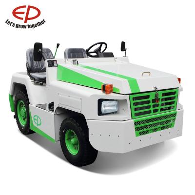 China 25KN Drawbar Pull Diesel Engine Powered Airport Baggage Tow Tractor 3015*1440*1450mm for sale