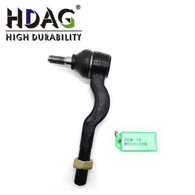 China OEM MB241206, MB315776, HB568110 Front Inner Suspension Tie Rod C45 Body Ball Pin Cr 40 HDAG End For Hyundai Galloper Mitsubishi L200 Pajero for sale