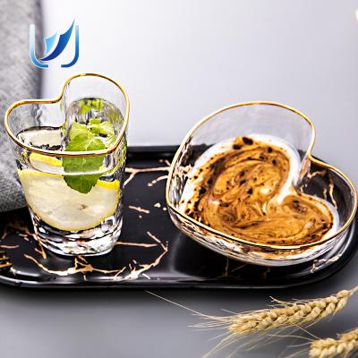 China Minimalist Factory Directly Supply High End Glass Dinnerware Sets Glass Dinnerware Bowls for sale