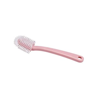 China Sustainable Long Handle Floor Kitchen Scrub Brush , Household Plastic Cleaning Brush for sale