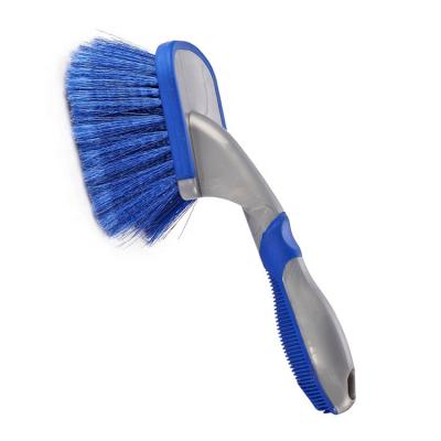 China Cleanging Factory Direct Sale Customized Color PP Car Care Brush Tire Detailing Cleaning Brush for sale