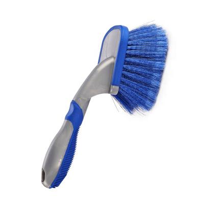 China Cleanging Customized High Quality Blue Car Wash Microfiber Car Dust Cleaning Brush Car Brush for sale