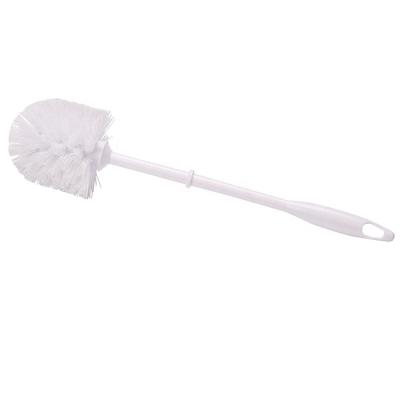 China Eco - Friendly Toilet Sustainable PP Deep Clean White Cleaning Disposal Toilet Cleaner Brush for sale