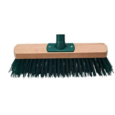 China Billy Design Attachment Parts Natural Home Wooden Garden Broom Hard Head for sale