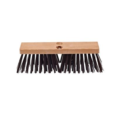 China Low Price Household Industrial Soft Wooden Sweeper Broom Wooden Broom Head for sale