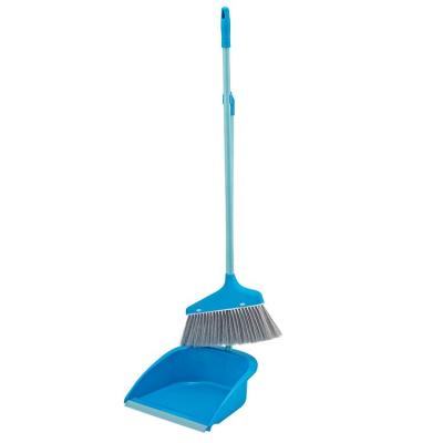 China Billy Long Handle Hand Dustpan Dust Pan And Broom Set Folding Home Broom With Handle for sale