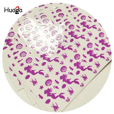 China Huaga waterproof wholesale cheap price ab paper cold film printing dtf uv sticker transfer ab pet cold film for sale