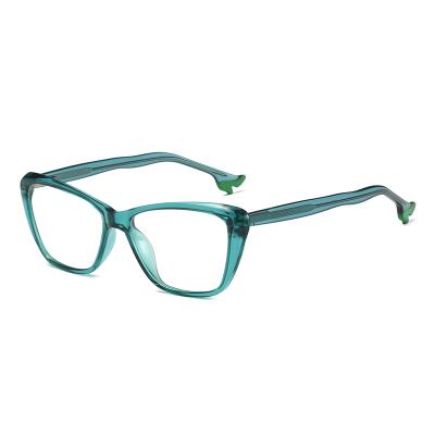 China Fashionable Lightweight Eye Sight TR90 Optical Frames Bluelight Blocking Glasses Glasses For Computer Work Glass Eyes For Women for sale