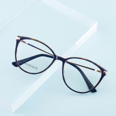 China Fashion Trendy Blue Light Glass Optical Eye Sight Glasses Round Monocle Anti Frames Original Women Men Computer Glasses for sale