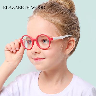 China Anti bluelight blue Ray Optical Glasses Girl Boy blocking glasses retro round anti blue light glasses game glass for sale