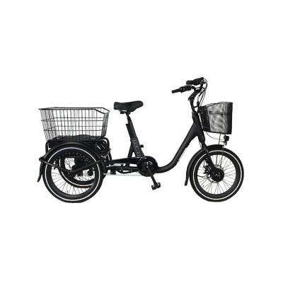 China Standard Wuxi United Velomobile European warehouse 250w cased EEC 3 electric weel tricycle delivery electric bike for sale