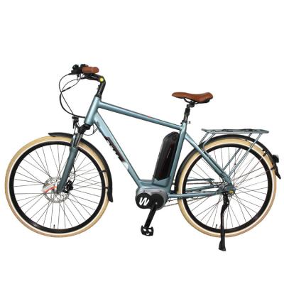 China Aluminum Alloy 700C Electric Suspension Fork City Traveling Delivery City Traveling Battery Delivery Electric Bike for sale