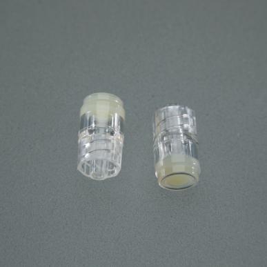 China ISO Sterile Transparent Lock PC CE Octagonal Heparin Luer Cap For I.V. Cannula for sale