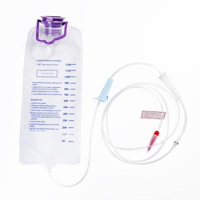 Cina Hospital Clinic Disposable Medical Enteric Feeding Bag in vendita