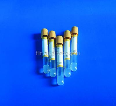 China Analysis Class Vacuum Non-Vacuum Blood Collection Test Tube, Glass Plastic With CE, ISO13485 zu verkaufen