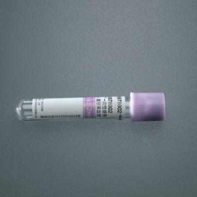 China Color Coded EDTA K3 Blood Collection Tube 2.7ml 13x75mm for sale