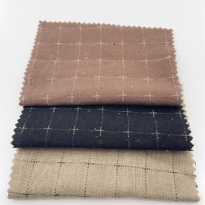 China Breathable Cotton Yarn Dyed Jacquard Fabric New Home Clothing Pants Dressing Fabric for sale