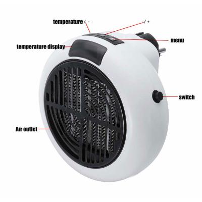 China 900W Air Portable Electric Warm Desktop Mini Home Heater With PTC Ceramic Fever - HL5040 for sale