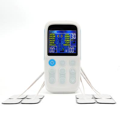 China Body EMS Ten Unit Digital Therapy Machine for Back Massage, 24 Modes Electronic Pulse Massager for Pain Relief Therapy for sale