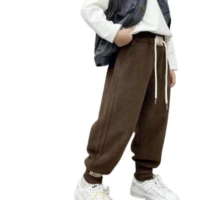 China Anti-pilling Customizable in autumn Boys' pants boys red corduroy pants for sale