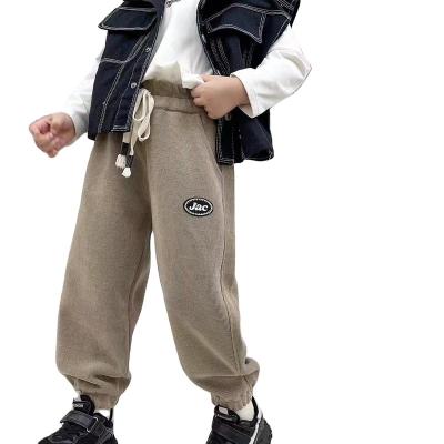 China Anti-pilling Wholesale of 6-8 year old autumn boy pantschildren boys sweat pants for sale