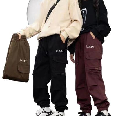 China Anti-wrinkle Winter workwear pant     Multi Pocket Cargo Pants fashion overalls for men wholesale for sale