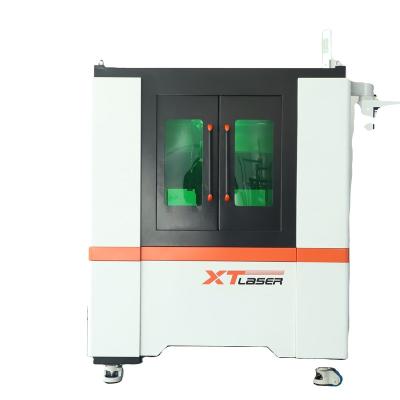 China Water Cooled Glass Laser Cutter CNC Fiber Laser Cutting Machine for sale