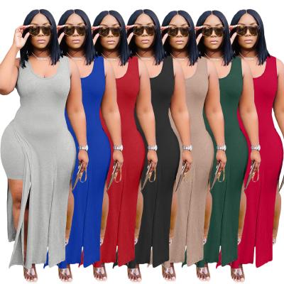 China Anti-Wrinkle Cotton Blend High Split Irregular Long Tops Casual Shorts Sets Plus Size Clothing Women Plus Size Two Piece Set Salon Wear Dropshipping for sale