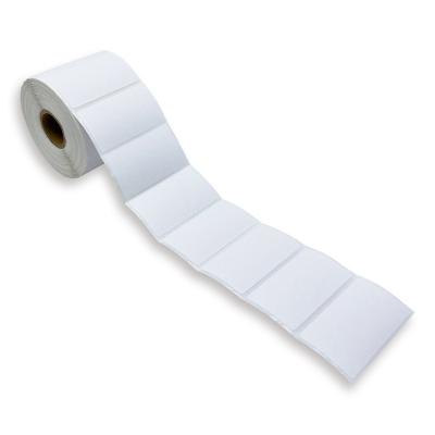 China High Quality Heat Sensitive Semi-Gloss Transfer Label Roll Sticker Thermal Transfer Printer Sticker for sale