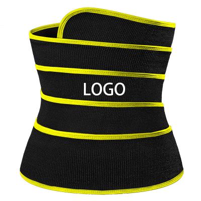 China Viable Custom Elastic Bandage Waist Pack Abdominal Sculpting Sports Shape Slimming Tummy Tuck Belt for sale