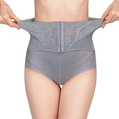 China Antibacterial Customizable Women's Compression Belted Bodysuit Tummy Shapewear Shaper Panties High Waist Panties for sale