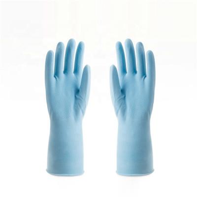 China Household China Work Gloves Rubber Immersion Gloves Gel Household Dishwashing Rubber Gloves for sale