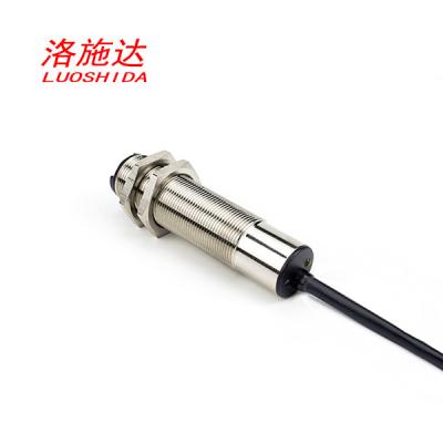 China 24V Diffuse de Lasersensor 1M van gelijkstroom M18 Sensing Distance Adjustable Te koop