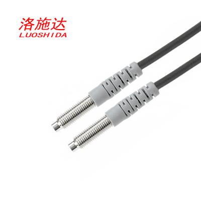 China M6 Fiber Optic Probe Through Beam Fiber Sensor Amplifier for sale