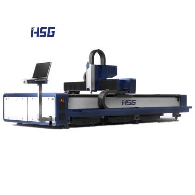 China 1500w 2000w 3000w 4kw Automated CNC Fiber Laser Cutter for Aluminum Steel Sheet Metal Wuhan Raycus Fiber Laser Cutting Machine for sale