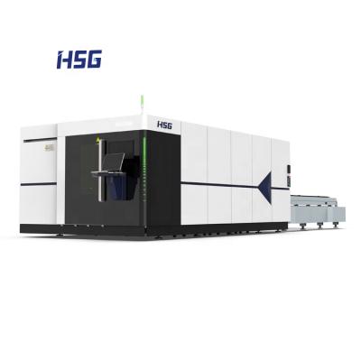 China Innovative Laser CUT HSG Laser Job 15000W-20000W Alpha T Bus System Metal Laser Cutter for sale