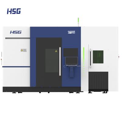 China Laser CUTTING High Power Safety Sheet And Tube Laser Cutting Machines 20000W HSG GHE Series for sale