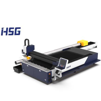 China 1.5-6KW GB Single Platform Sheet and Tube Laser Cutting Machine Automated Loading Fiber Laser Cutting Machine for Metal for sale