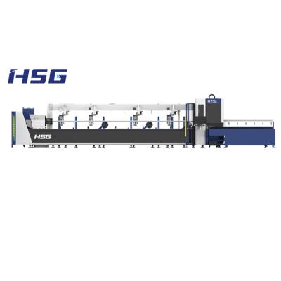 China Laser CUTTING HSG R7 1500w laser metal cutter tube laser cutting machine with warranty for sale