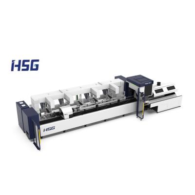 China Laser CUTTING 1500W-4000W TP65S Series Tube Laser Cutting Machine 3D Five-axis Bevel Cutting HSG 5th Generation for sale