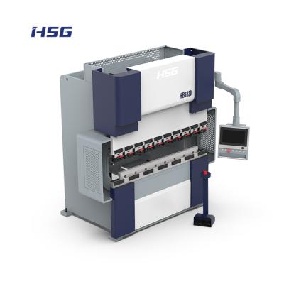 China Hotels Customized Automatic Electric Hydraulic Bending Press Brake Machine Metal Steel Sheet Metal Carbon for sale